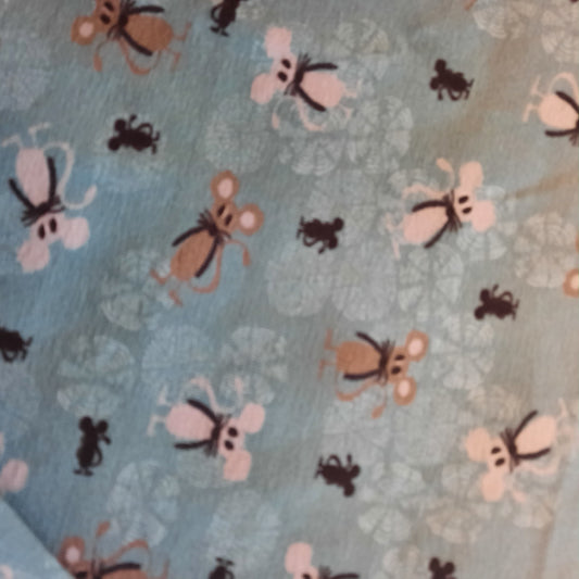 Shirt Langarm kleine Mäuse 86/92 handmade