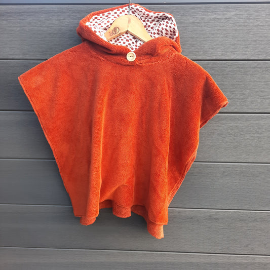 Badeponcho/ Handtuch mit Kapuze handmade