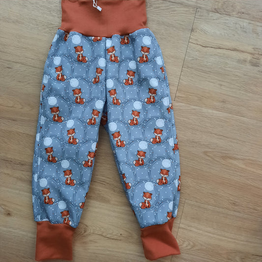 Softshellhose grau/ Füchse 86/92 handmade